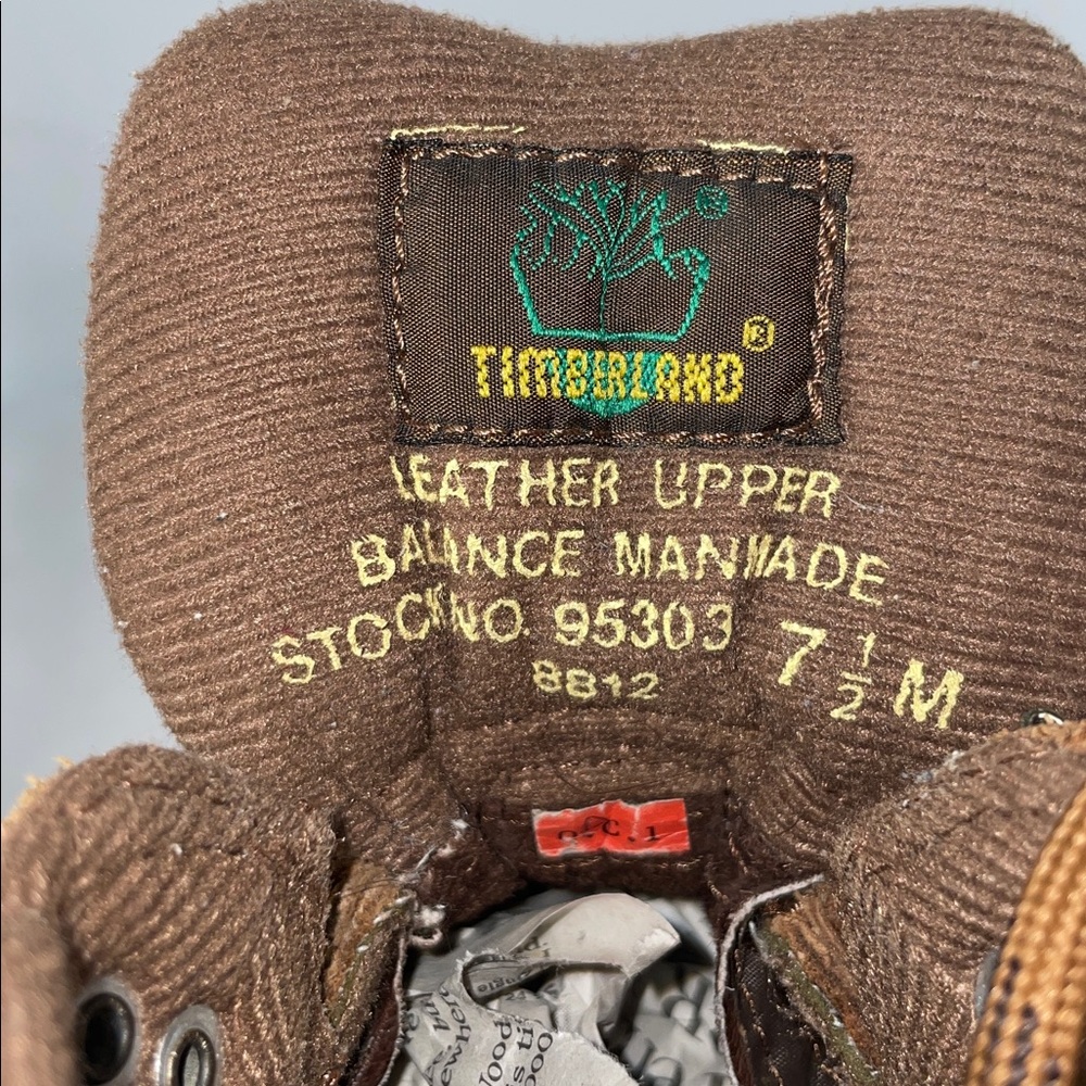 TIMBERLAND EURO HIKER LEATHER BOOTS FTL-12-069 - Picture 7 of 10